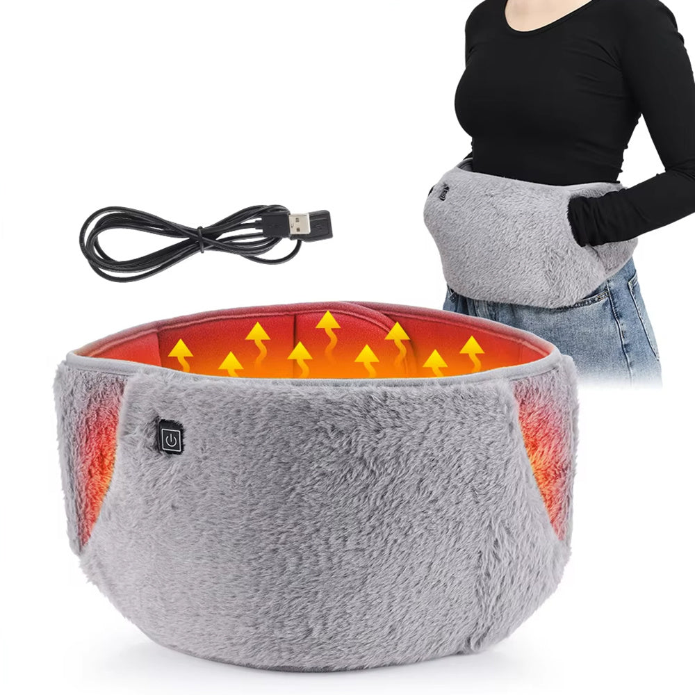 USB Heated Waist Belt with Hand Pockets