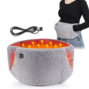 USB Heated Waist Belt with Hand Pockets