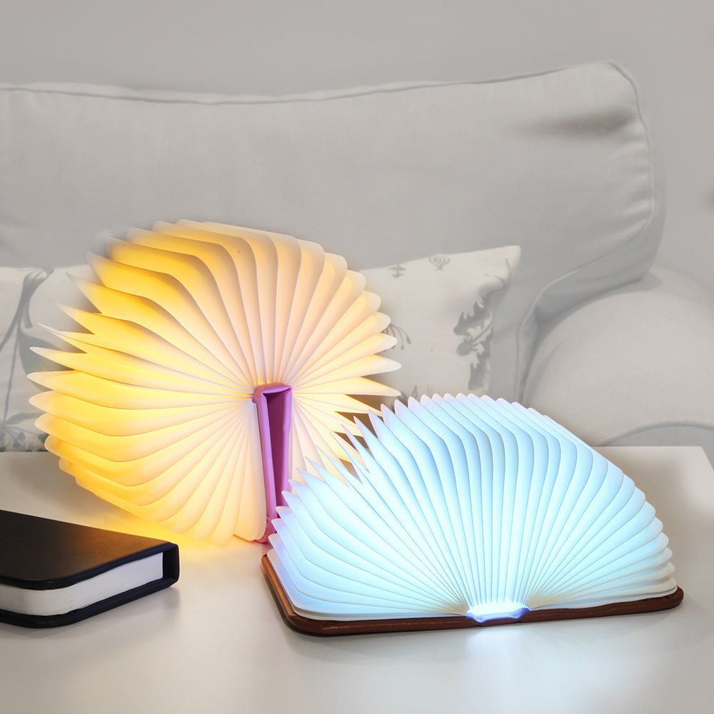 LED Mini Folding Book Lamp